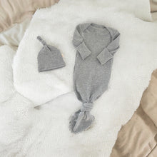Load image into Gallery viewer, Gray Knot Gown