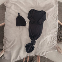 Load image into Gallery viewer, Black Knot Gown