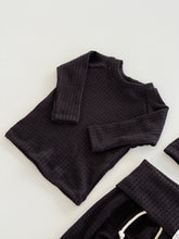 Load image into Gallery viewer, Black Waffle Set