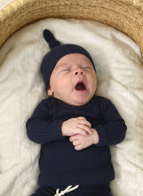 Load image into Gallery viewer, Navy Waffle Set