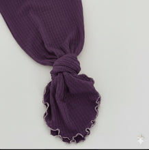 Load image into Gallery viewer, Plum Purple Knot Gown