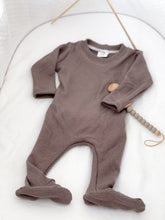 Load image into Gallery viewer, Stone Back Flap Footie