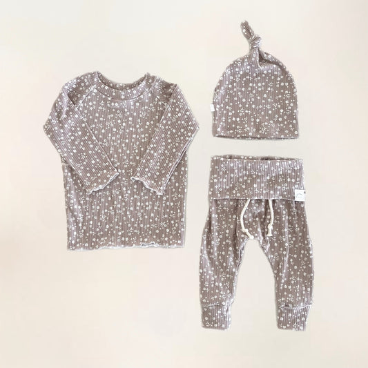 Boho baby girl floral print clothes