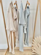 Load image into Gallery viewer, ladies waffle lounge pajamas