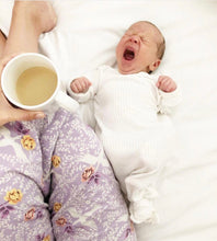 Load image into Gallery viewer, newborn white knotted baby gown