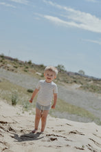 Load image into Gallery viewer, Mint summer baby boy outfit, bummies outfit, shirt and shorts set, two piece, baby boy clothes, summer baby clothes, boho baby, shorties.