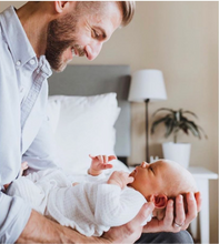 Load image into Gallery viewer, newborn white hospital outfit