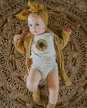 Load image into Gallery viewer, cream waffle baby bummies