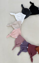 Load image into Gallery viewer, newborn girl waffle knit hats