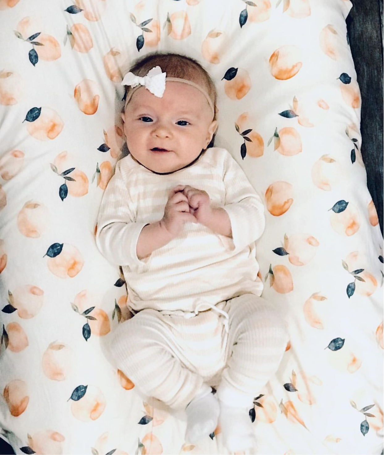 soft baby girl rib knit clothes