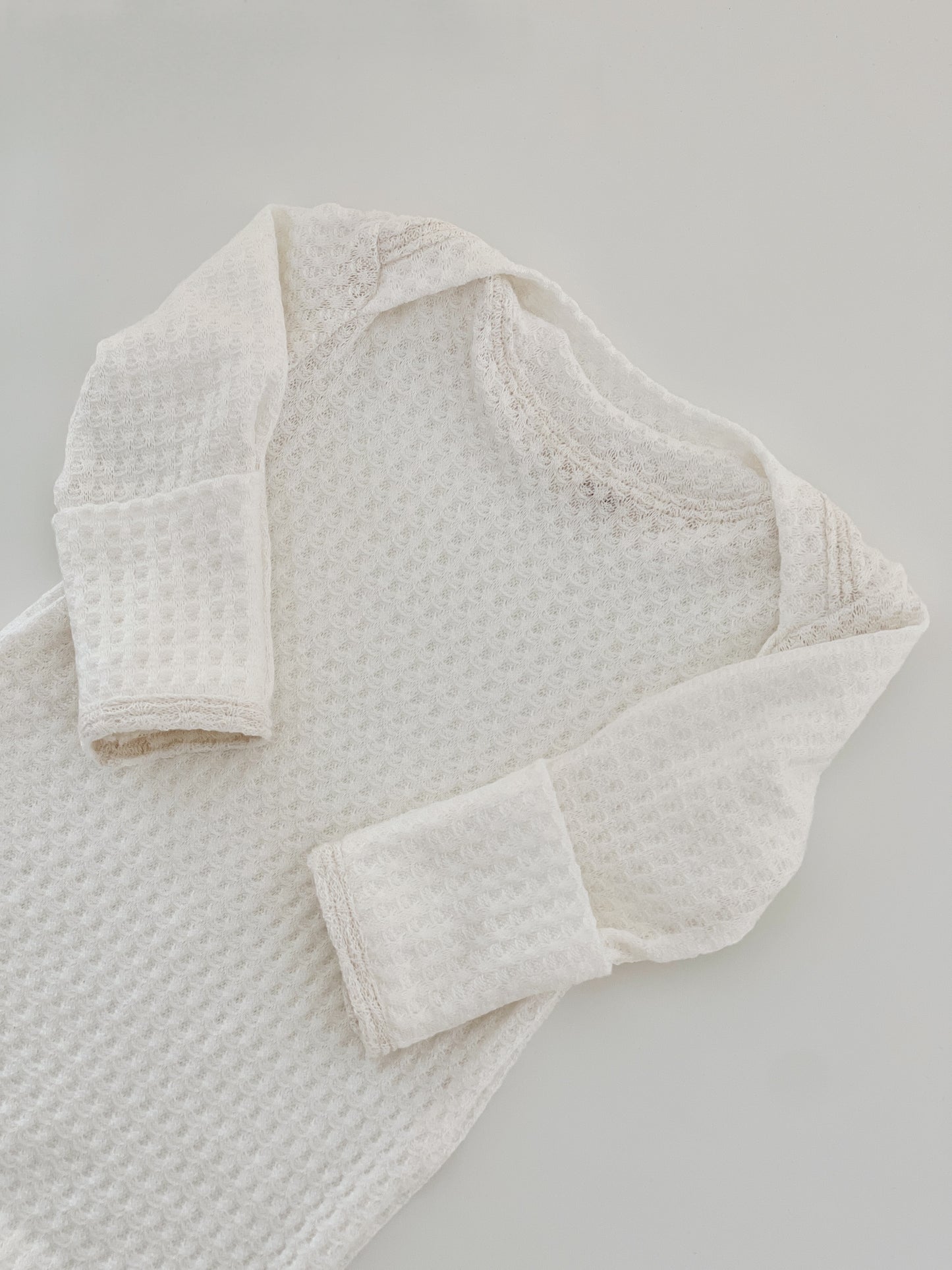 preemie white knot gown