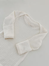 Load image into Gallery viewer, preemie white knot gown