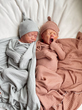 Load image into Gallery viewer, Mint Waffle Knot Gown