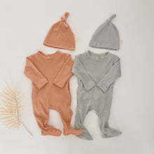 Load image into Gallery viewer, twin boy girl matching outfits for babies, baby twin one-piece outfits that match.