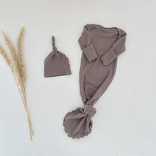Load image into Gallery viewer, handmade knot baby gowns