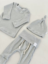 Load image into Gallery viewer, light blue newborn boy outift