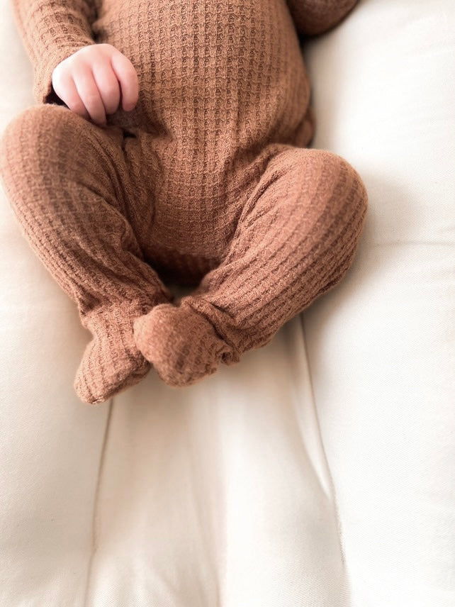 Camel Back Flap Footie