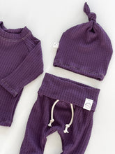 Load image into Gallery viewer, Purple Waffle Baby Set

