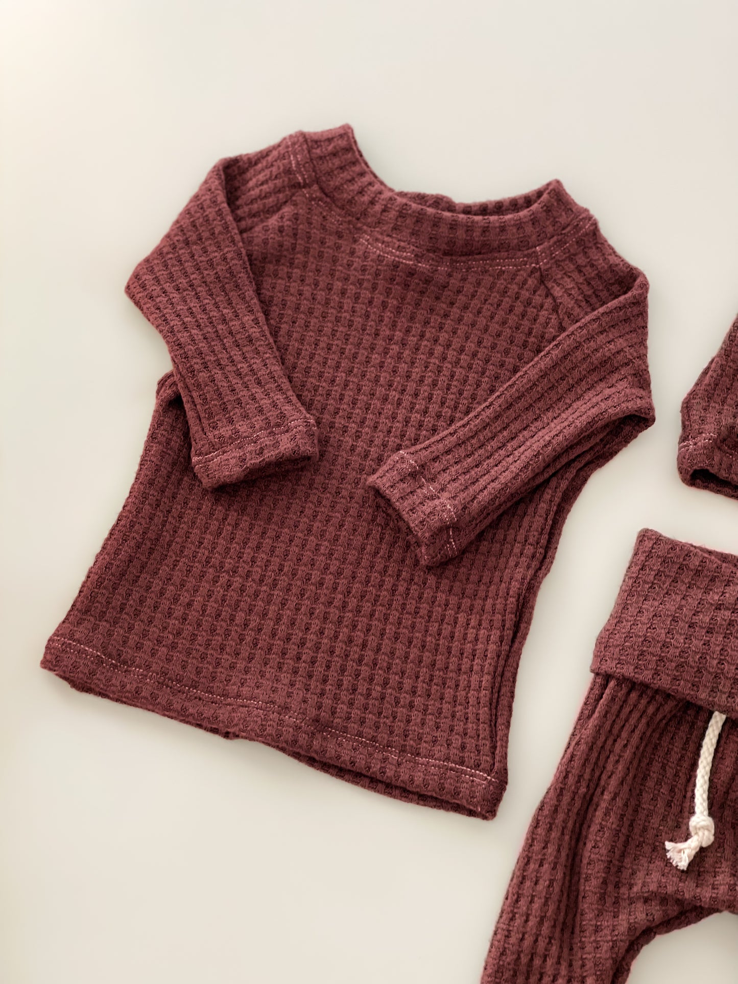 Cranberry Waffle Set