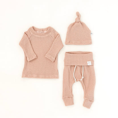 Blush Pink Waffle Set