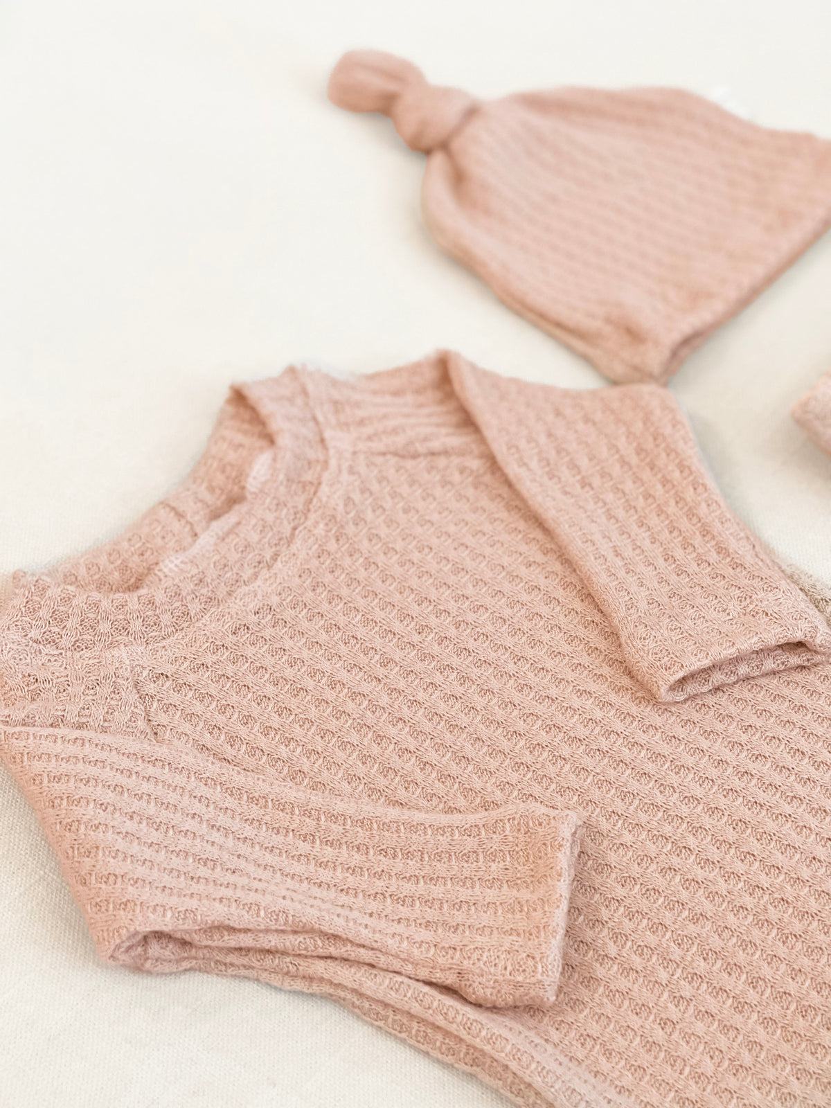 Blush Pink Waffle Set