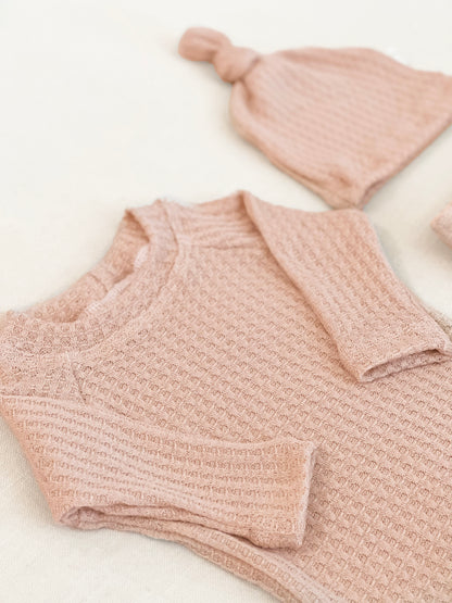 Blush Pink Waffle Set