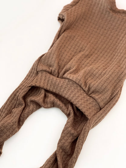 Camel Back Flap Footie