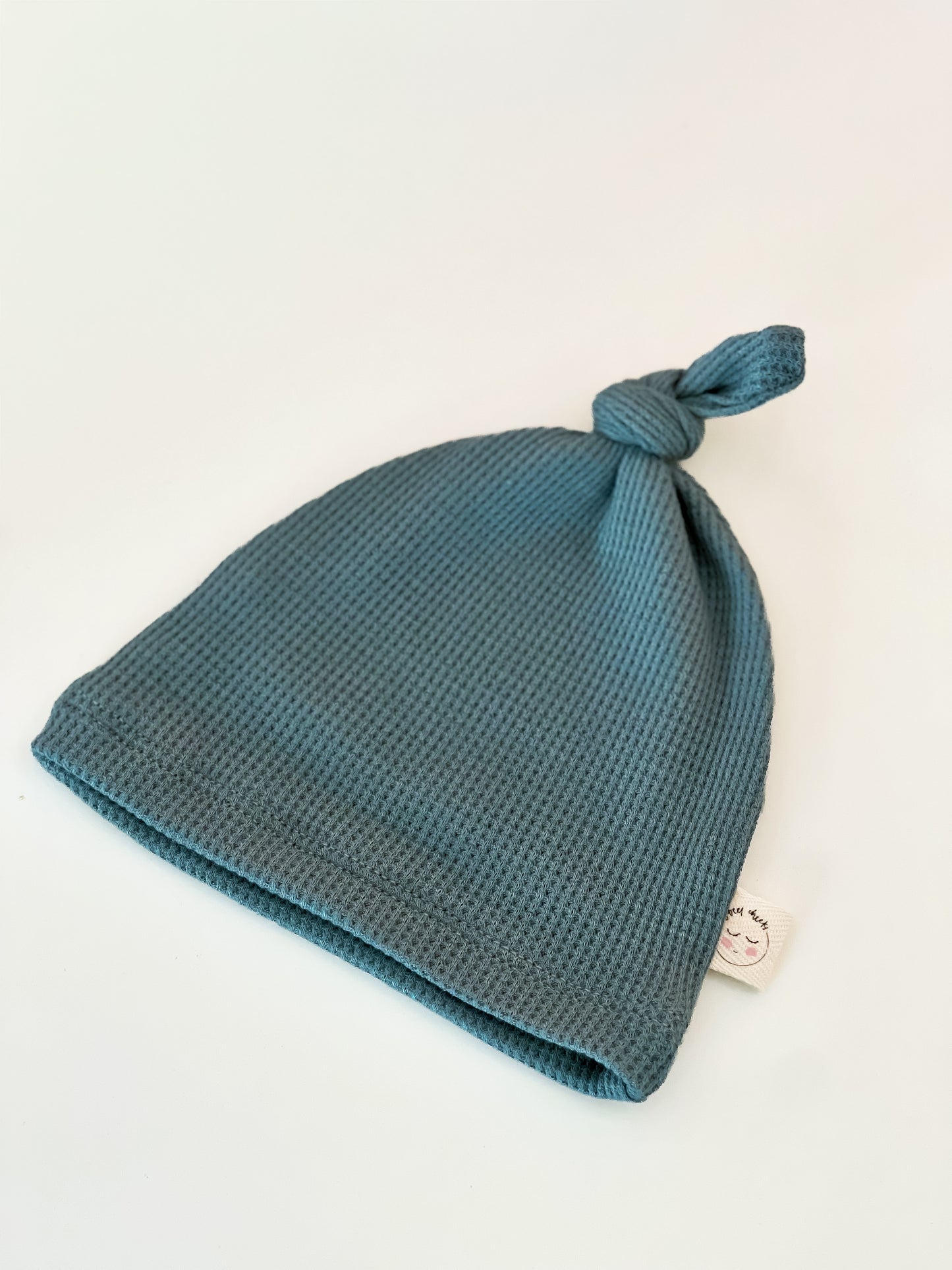 Teal Thermal Knit Baby Outfit