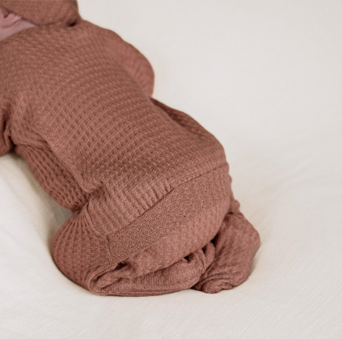 Rosewood Back Flap Footie