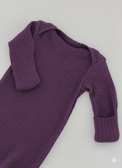 Plum Purple Knot Gown