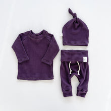 Load image into Gallery viewer, Purple Waffle Baby Set
