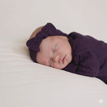 Load image into Gallery viewer, Plum Purple Knot Gown
