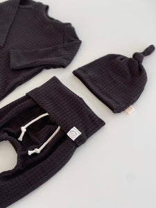 Black Waffle Set