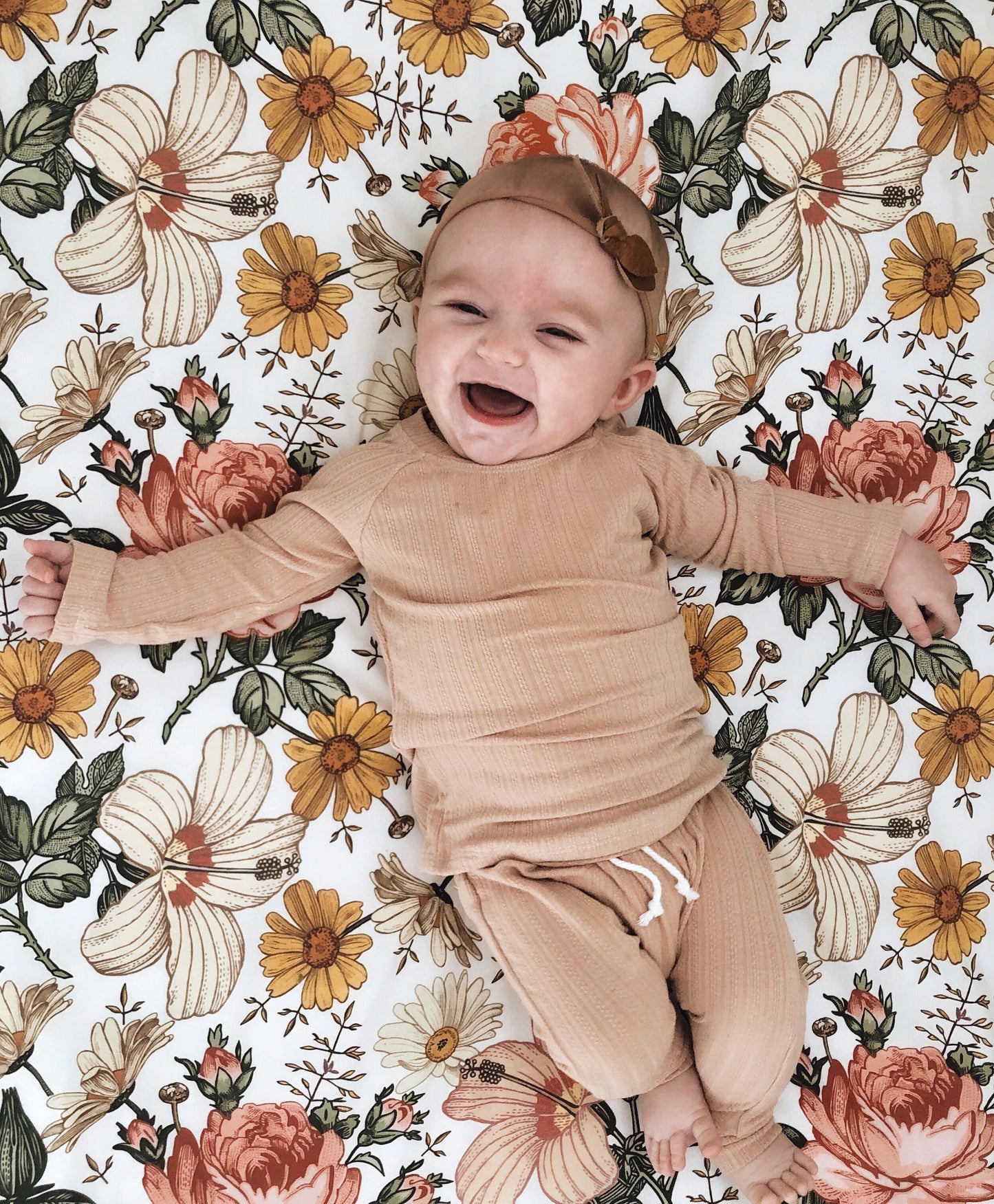 Pale Pink Pointelle Set