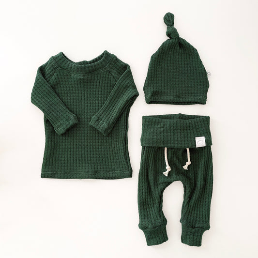 Pine Waffle Set