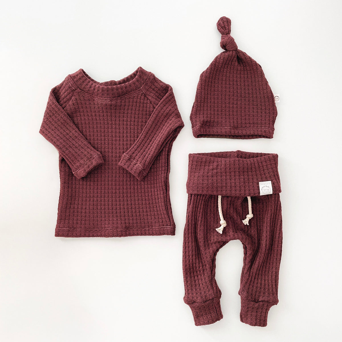 Cranberry Waffle Set