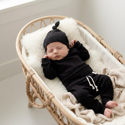 Classic black newborn essential for boy or girl