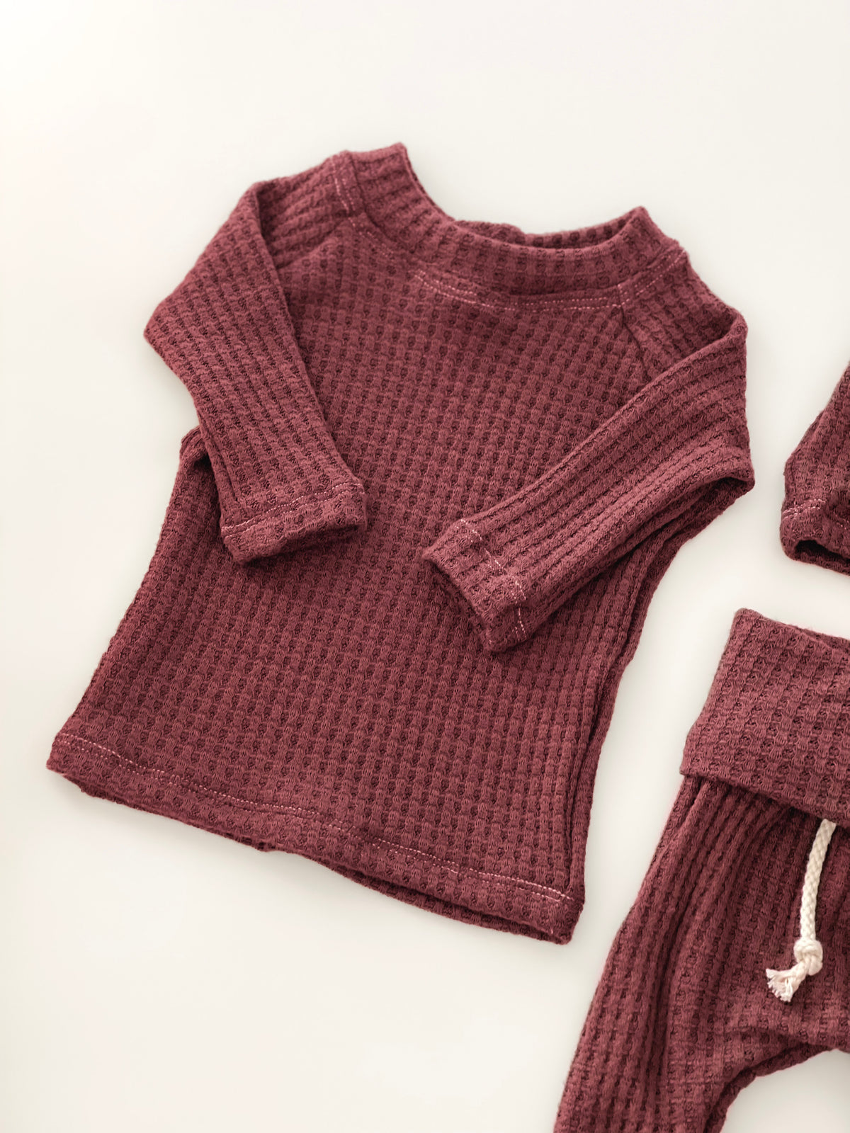 Cranberry Waffle Set