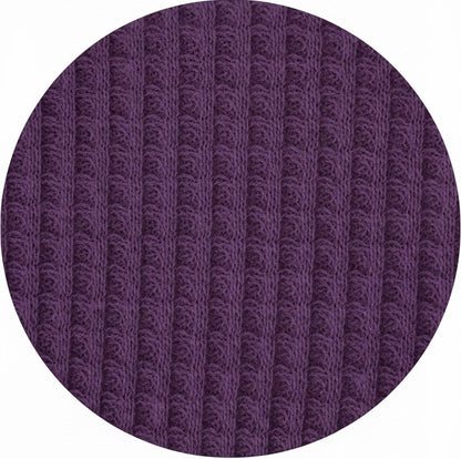 purple waffle knit texture
