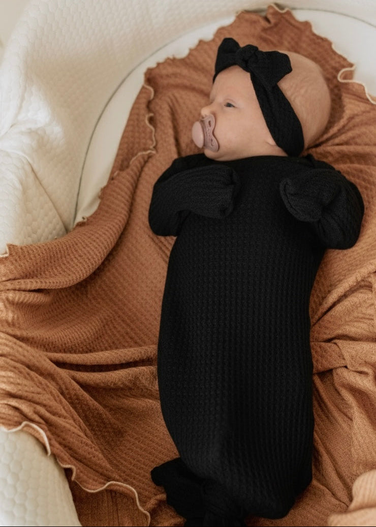 newborn black baby girl gown