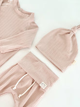 Load image into Gallery viewer, Pale Pink Pointelle Set

