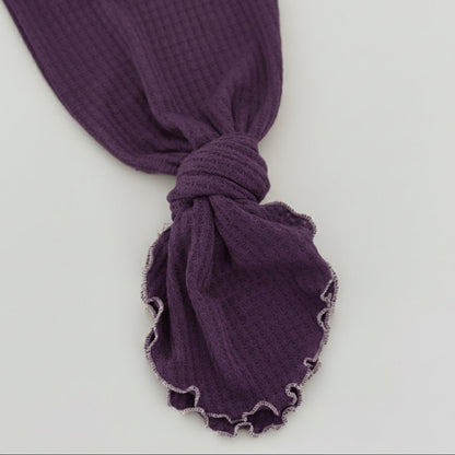 dark purple knot baby gown