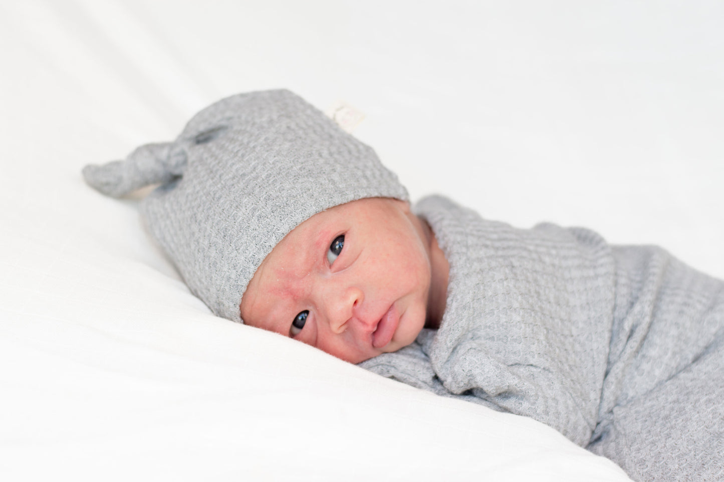 gender neutral waffle gown