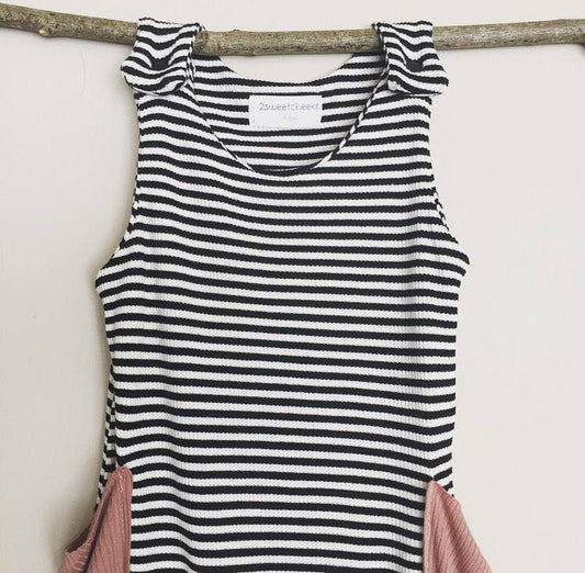 hipster girl spring romper