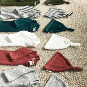 Gray newborn boy coming home outfit, gender neutral baby clothes, baby boy clothes, preemie baby clothes, waffle baby clothes, boho baby.