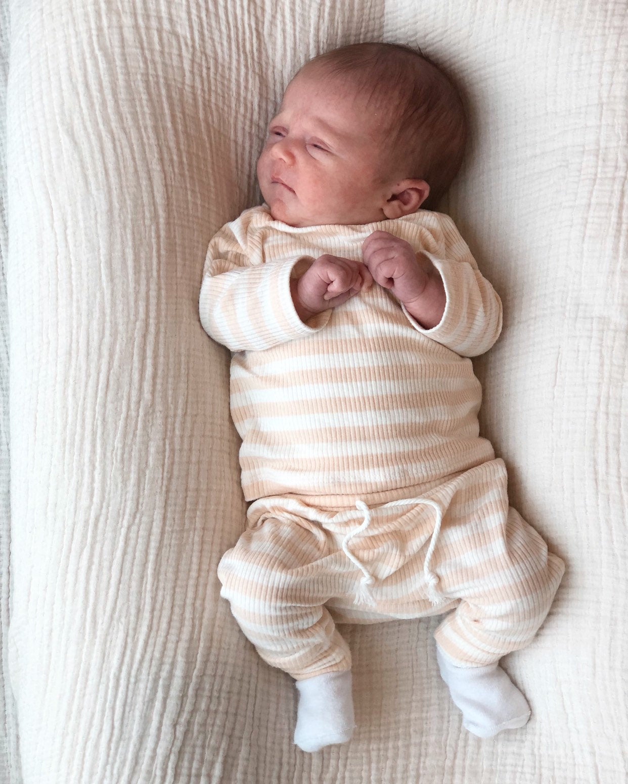 pink and white newborn girl clothes