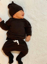 Load image into Gallery viewer, modern baby boy black outfit

