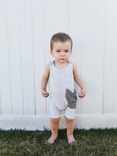 Load image into Gallery viewer, neutral toddler tank romper
