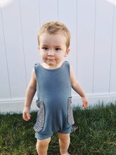 Load image into Gallery viewer, handmade summer toddler boy outfit
