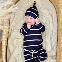 Load image into Gallery viewer, nautical newborn boy outfit
